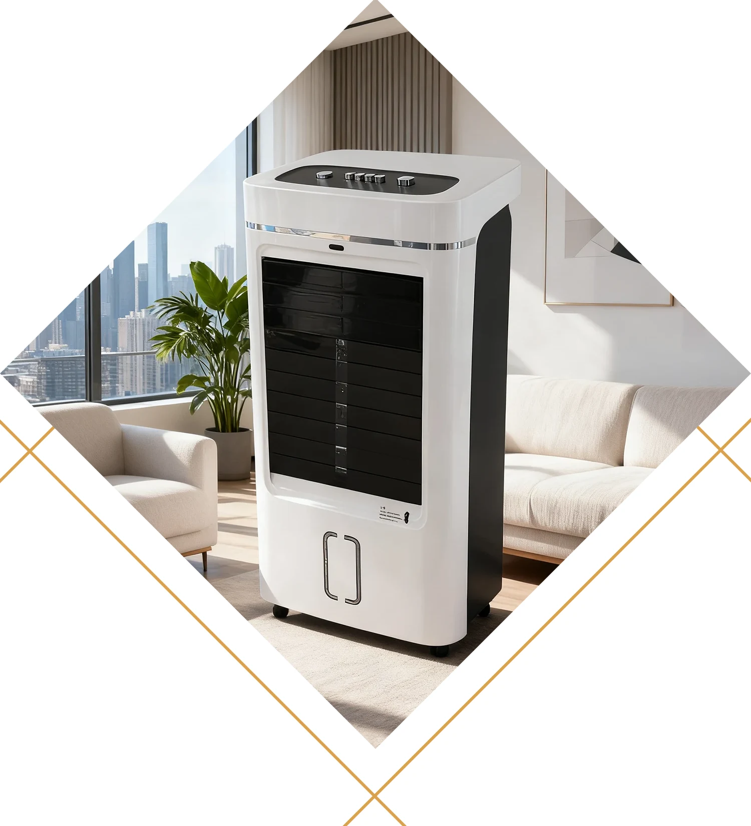 Vzduchový chladiaci ventilátor Vzduchový chladiaci ventilátor